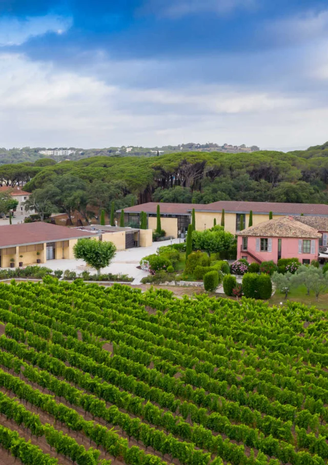 Vue du ciel de la Bastide Du Clos Des Roses