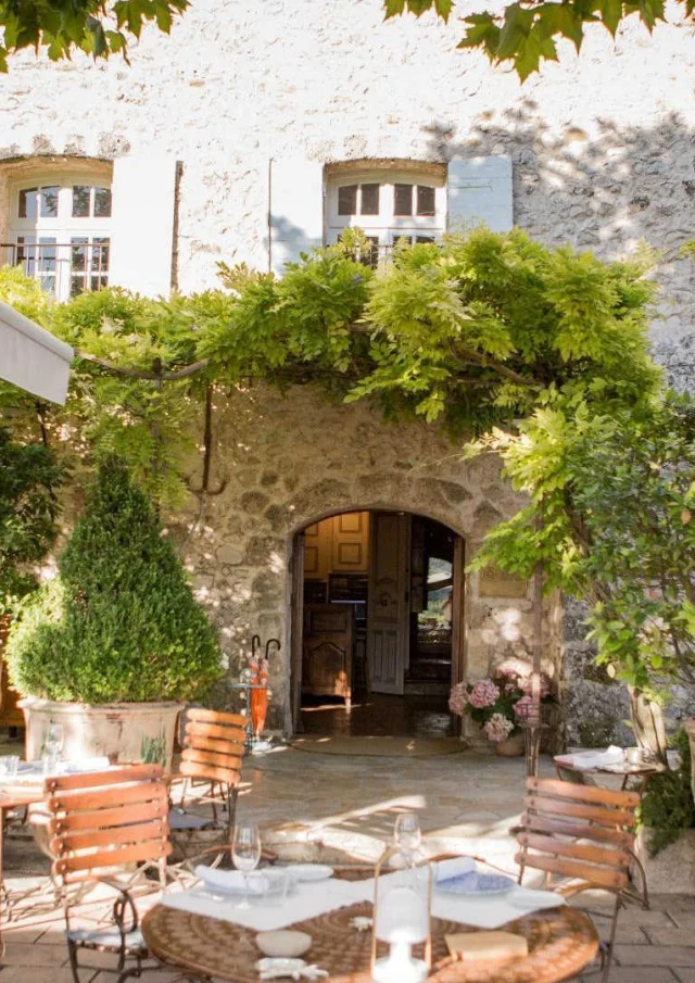 Terrasse à la Bastide Des Moustiers