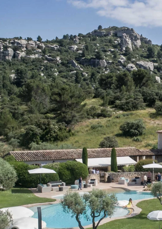 Vue Du Ciel au Mas De L Oulivie