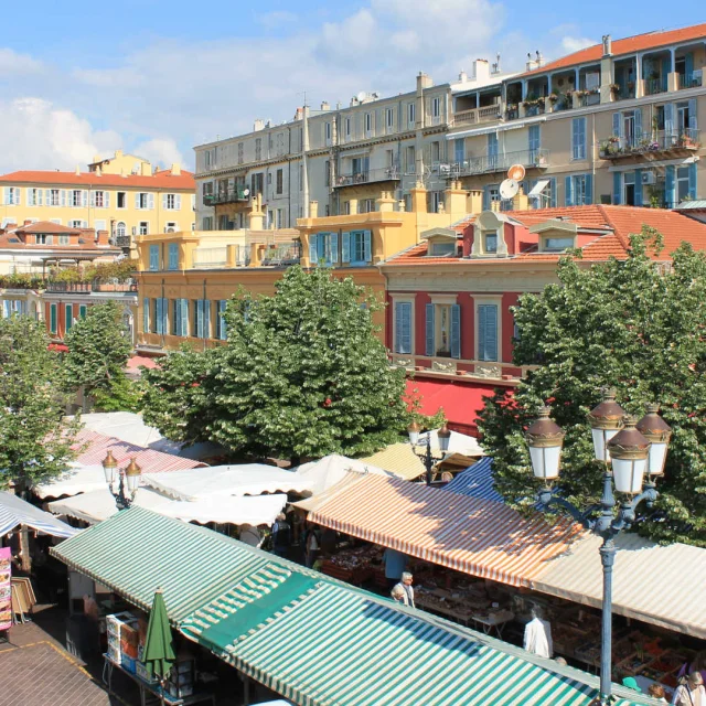 Cours Saleya market in Nice
