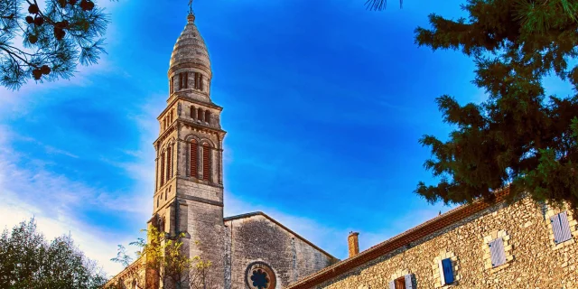 The bell tower of the Notre-Dame-de-Beauregard chapel