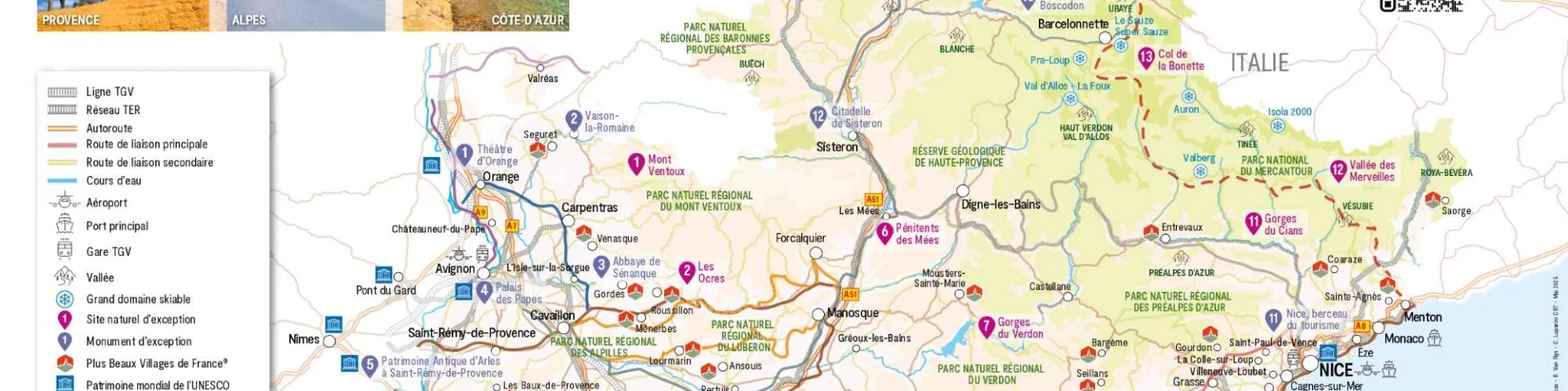 Carte Region Best Of