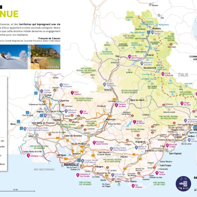 Carte Region Best Of