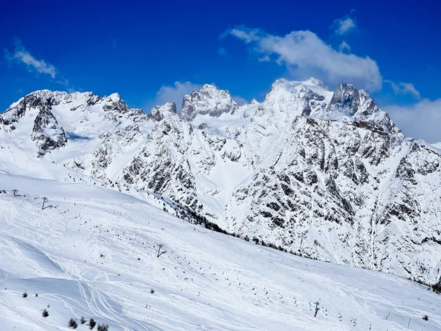 Montagne Hiver Puy Saint Vincent Alpes