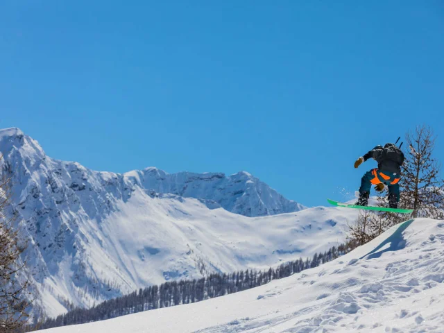 Surfeur Pelvoux Alpes Kinaphoto Pelvoux