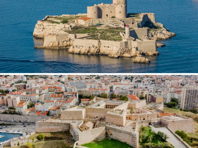 Monuments Château d'If et Citadelle Marseille Provence