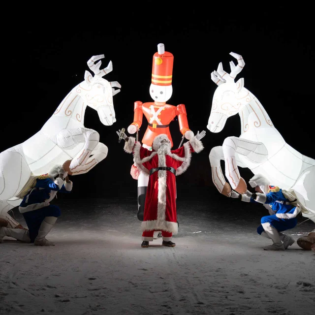 Spectacle aux Féeries de Noël aux Orres