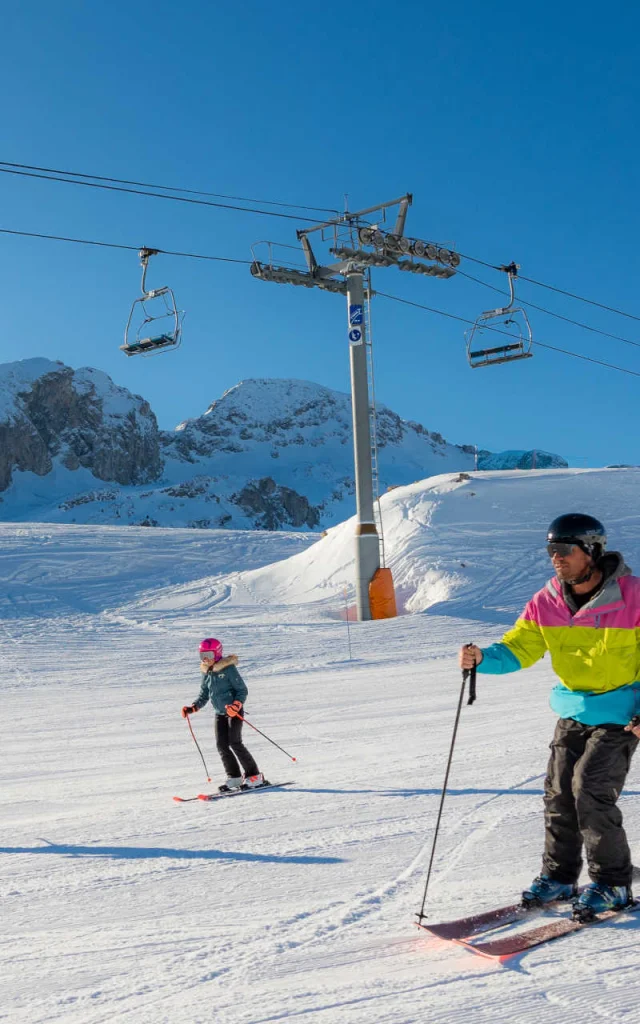 Hiver Domaine Alpin Pistes Shooting Famille Amis Dévoluy Alpes