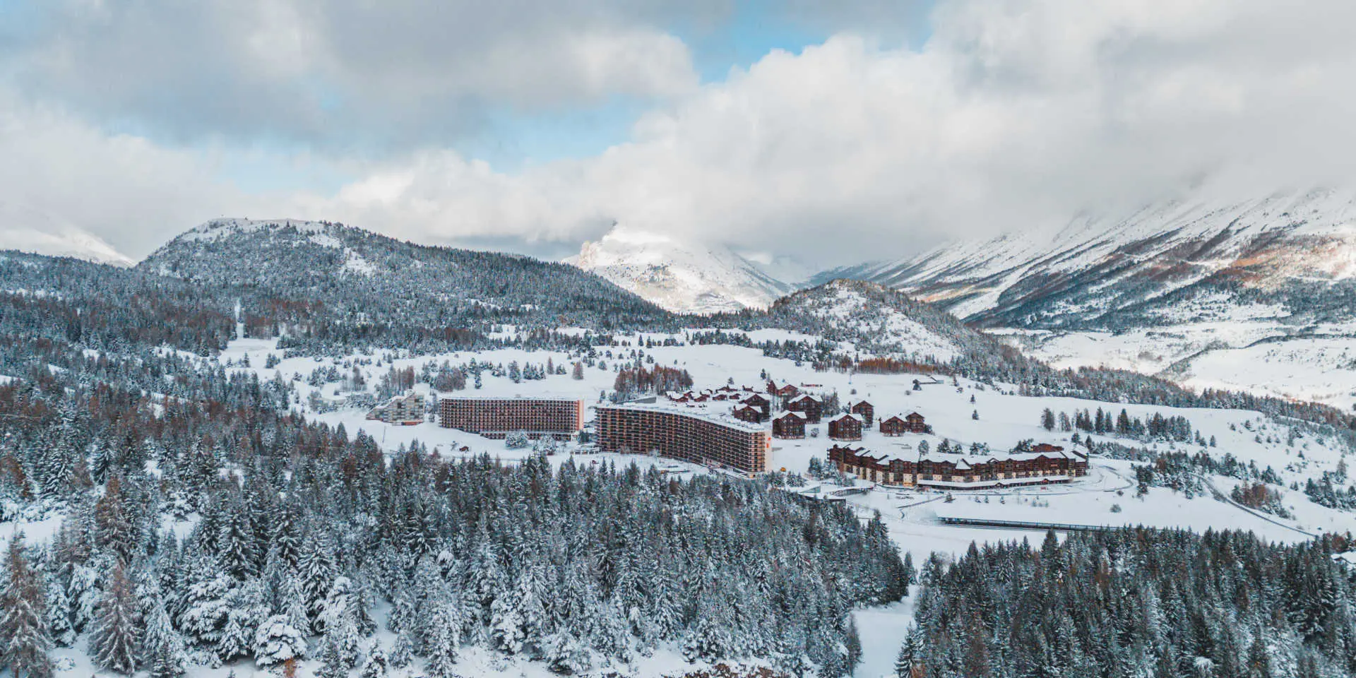 Erster Schnee im Skigebiet Superdévoluy