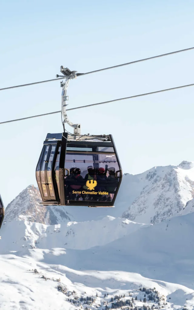 Remontées Serre Chevalier Briançon Alpes