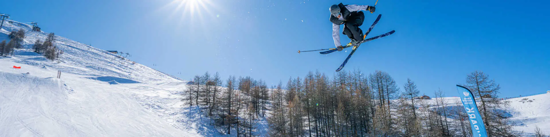 Saut Ski Serre Chevalier Alpes