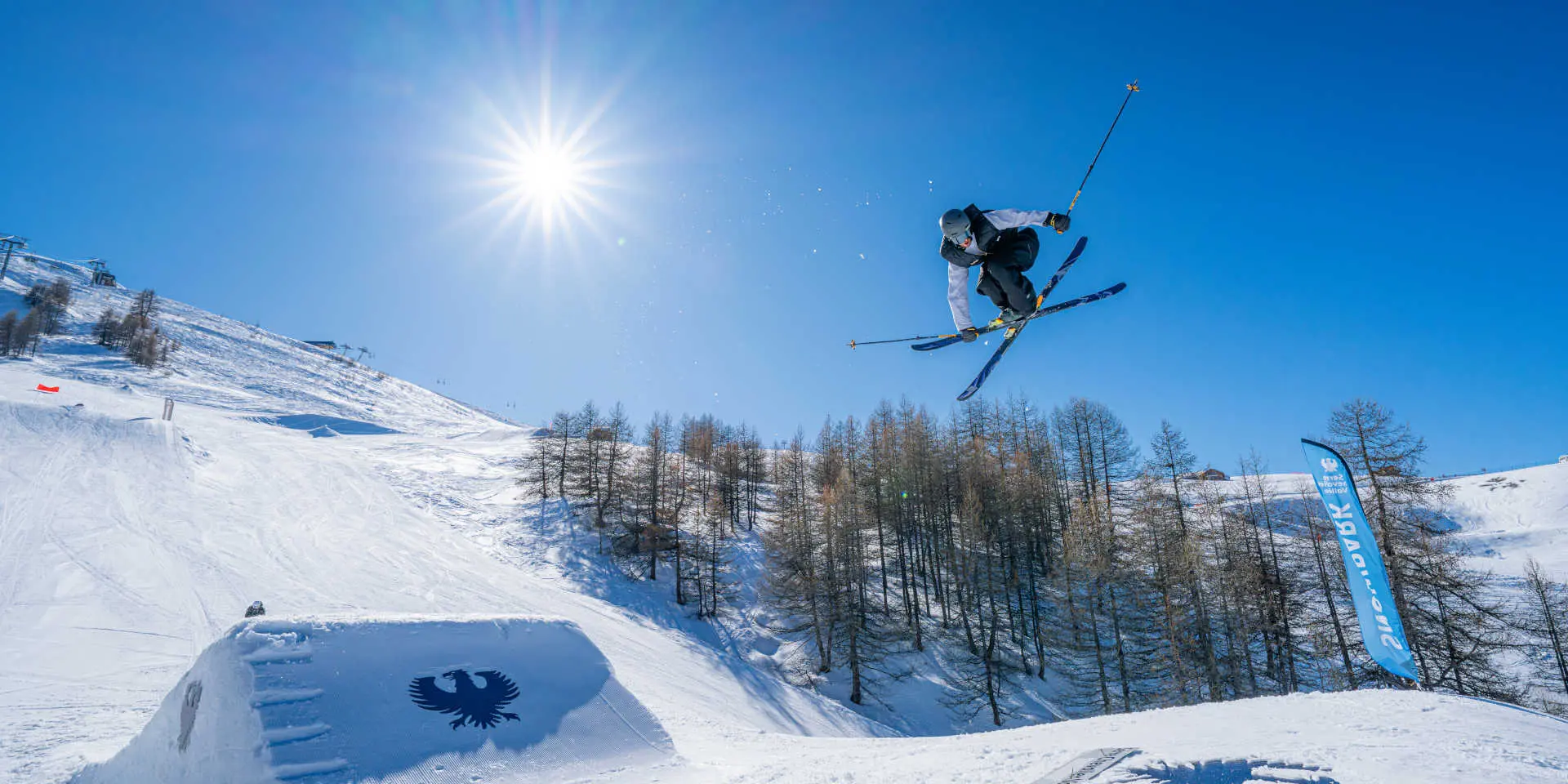Saut Ski Serre Chevalier Alpes