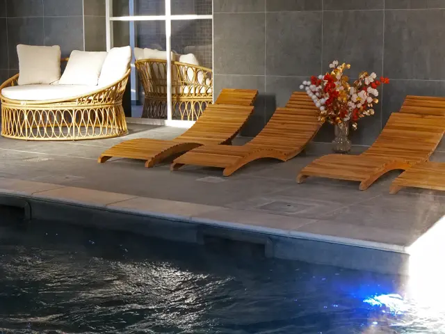 Piscine intérieure Caserne de Briançon Garrigae Alpes