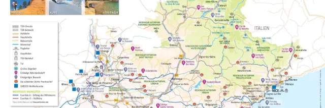 Carte Region Best Of Provence Alpes Cote Dazur De