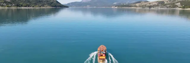Bateau Lac de Serre-Ponçon Alpes du Sud
