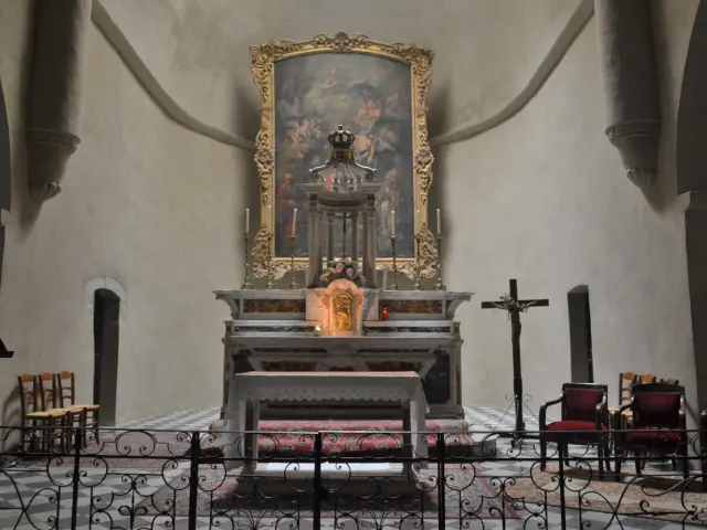 Altar der Kirche von Cotignac