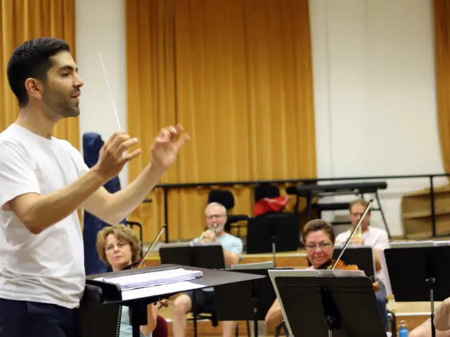Probe am Rande des Opus-Opéra-Festivals in Gattières